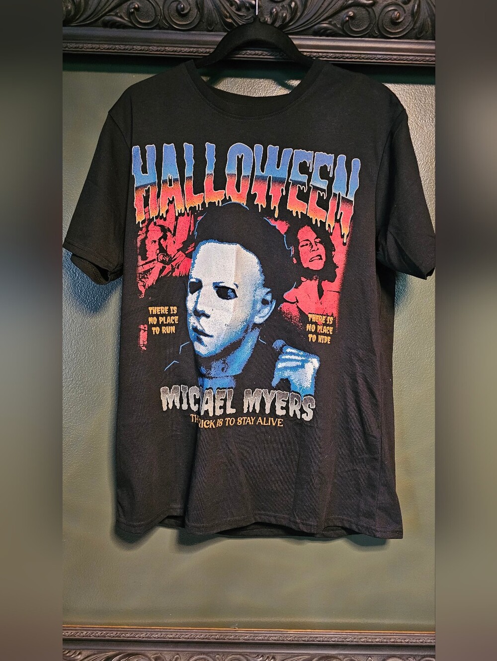 Halloween Michael Myers Black T-Shirt